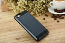 [Big Sale+Free Shipping]New Hybrid Tough Capa Case For Apple iphone 5 5S SE 6 6S 7 8 Plus Slider Card Holder Wallet Armor Phone Back Cover for iphone X